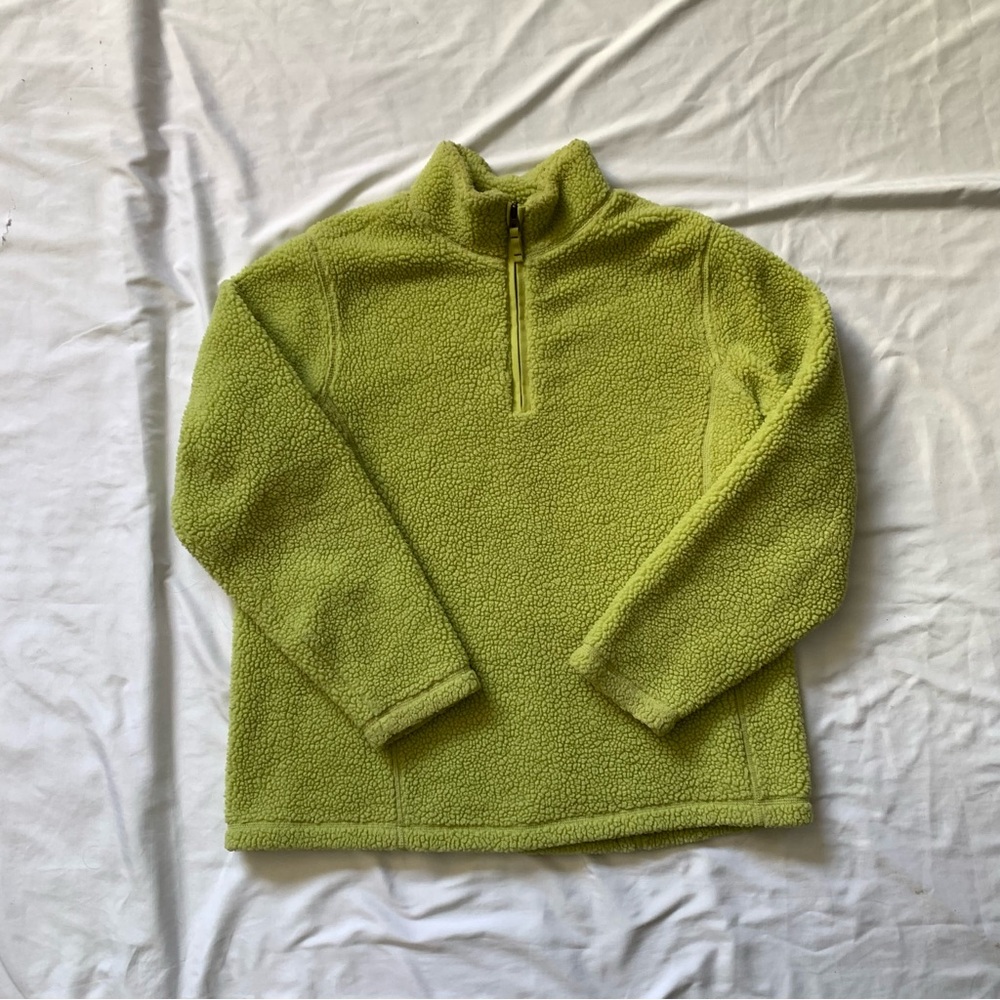 Lands End Fleece Quarter Zip